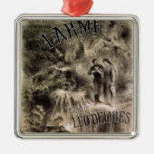 Plakatwerbung 'Lakme Silbernes Ornament (Vorne)