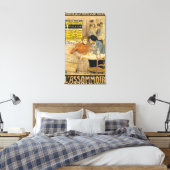 Plakatwerbung L'Assommoir von M.M.W. Leinwanddruck (Insitu (Schlafzimmer))