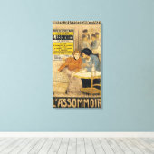 Plakatwerbung L'Assommoir von M.M.W. Leinwanddruck (Insitu (Holzboden))