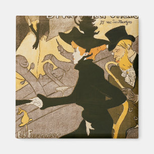 Plakatwerbung 'Le Henrides Toulouse-Lautrec Magnet