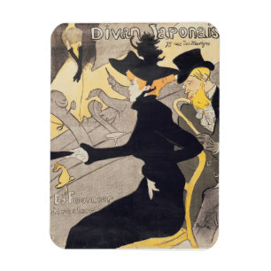 Plakatwerbung 'Le Henrides Toulouse-Lautrec Magnet