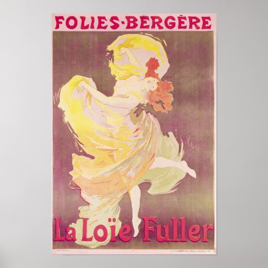Plakatwerbung Loie Fuller Poster (Vorne)