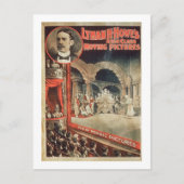 Plakatwerbung Lyman H. Howe's 'High Class Mov Postkarte (Vorderseite)
