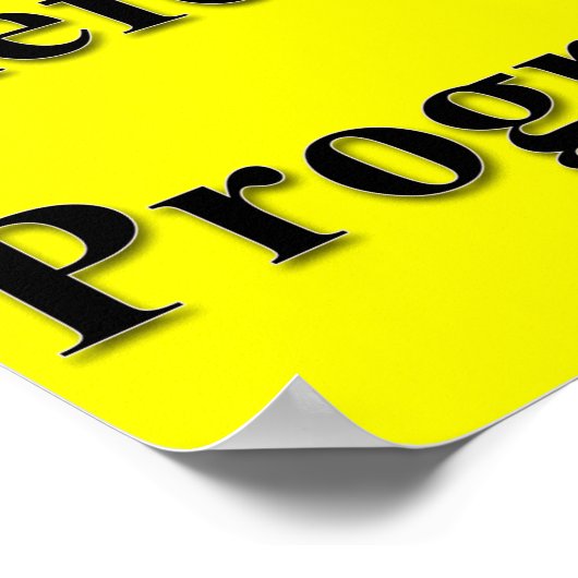 Plakatwerbung Poster (Ecke)