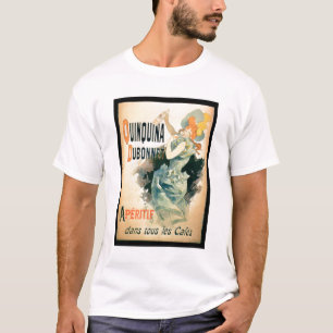 Plakatwerbung "Quinquina" durch Dubonnet (Farbe T-Shirt