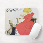 Plakatwerbung reine entkeimte Milch Mousepad (Mit Mouse)