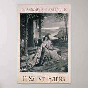 Plakatwerbung "Samson and Dalila" Poster