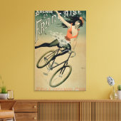 Plakatwerbung "Societe La Francaise", Paris ( Leinwanddruck (Insitu (Wohnzimmer))