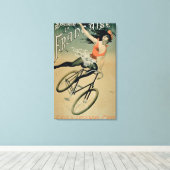 Plakatwerbung "Societe La Francaise", Paris ( Leinwanddruck (Insitu (Holzboden))