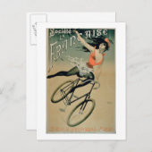 Plakatwerbung "Societe La Francaise", Paris ( Postkarte (Vorne/Hinten)