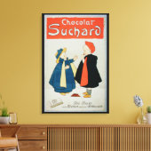 Plakatwerbung "Suchard Chocolate" (Farbe beleuchte Leinwanddruck (Insitu (Wohnzimmer))