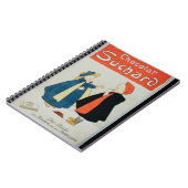 Plakatwerbung "Suchard-Schokolade" (Farbe Notizblock (Linke Seite)