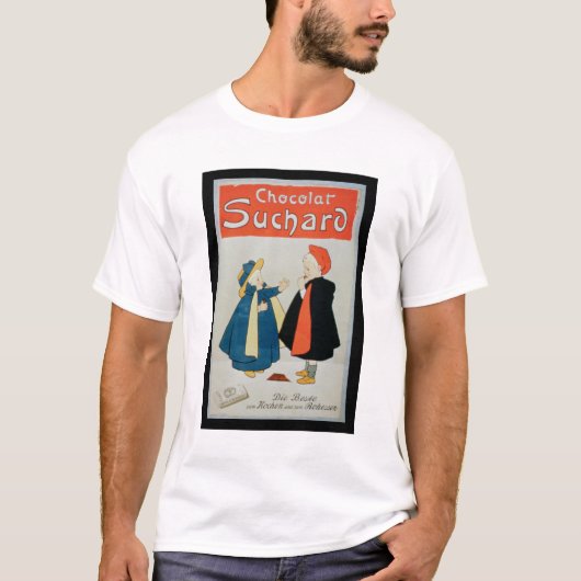 Plakatwerbung "Suchard-Schokolade" (Farbe T-Shirt (Vorderseite)