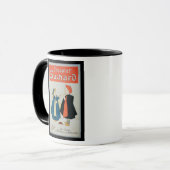 Plakatwerbung "Suchard-Schokolade" (Farbe Tasse (Vorderseite Links)