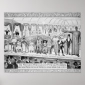 Plakatwerbung: 'The Barnum and Bailey Poster (Vorne)