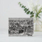 Plakatwerbung: 'The Barnum and Bailey Postkarte (Stehend Vorderseite)