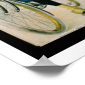 Plakatwerbung "The Franco-American Bicycle Co. Poster (Ecke)