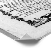 Plakatwerbung 'The Magic Flute' Poster (Ecke)