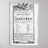 Plakatwerbung 'The Magic Flute' Poster (Vorne)