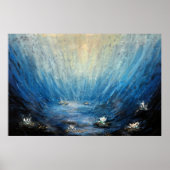 Plakatwerbung unter Wasser Poster (Vorne)