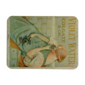 Plakatwerbung "Violet Water" von Colgate & Co Magnet (Horizontal)