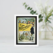 Plakatwerbung 'Whitworth Cycles', Paris (colo) Postkarte (Stehend Vorderseite)