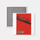Plakatwiedergabe 1964 Oldsmobiles 442 Magnet (Vorderseite/Rückseite)