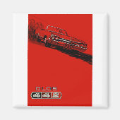 Plakatwiedergabe 1964 Oldsmobiles 442 Magnet (Vorne)