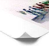 Plakatwörter zum Leben durch - Masse und Wegweiser Poster (Ecke)