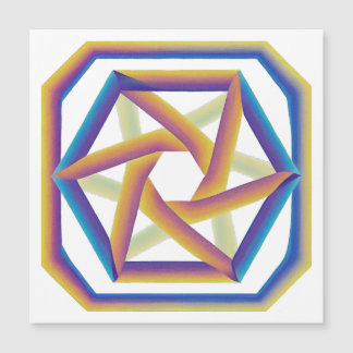 Plake 64 und die Hexagramme Großmagazin Magnetkarte