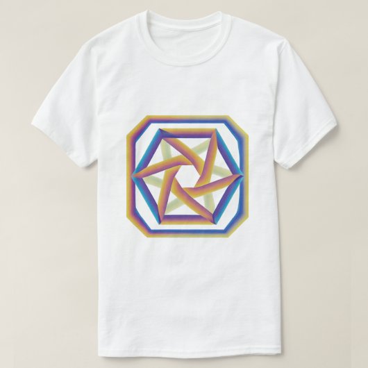 Plake 64 und die Hexagramme T-Shirt (Design vorne)