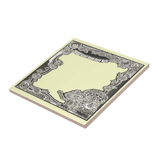 Plakette Dia De Los Muertos Altar - Fliese (Seite)