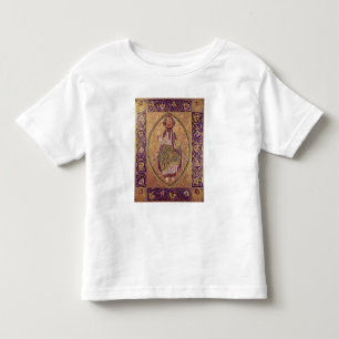 Plakette, die Christus-Segen darstellt Kleinkind T-shirt
