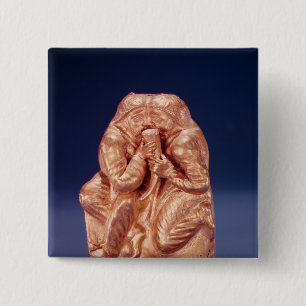 Plakette, die zwei Scythians teilt ein Getränk Button