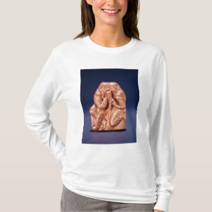 Plakette, die zwei Scythians teilt ein Getränk T-Shirt