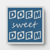 Plakette "Dorm Sweet Dorm" Fotoplatte (Vorderseite)