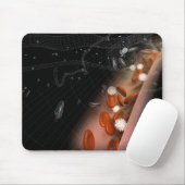 Plakette in den Arterien Mousepad (Mit Mouse)