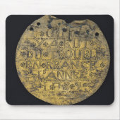 Plakette mit der Phrase Mousepad (Vorne)