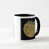 Plakette mit der Phrase Tasse (VorderseiteRechts)