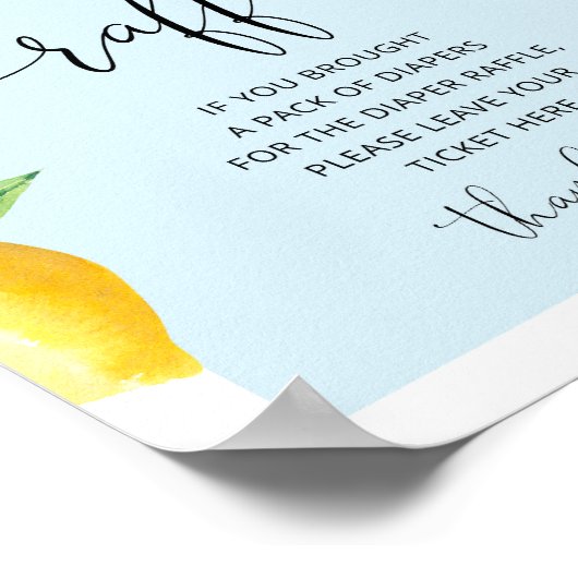 Plakette Poster (Ecke)