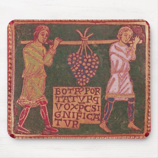 Plakette von einem Kreuz Mousepad (Vorne)