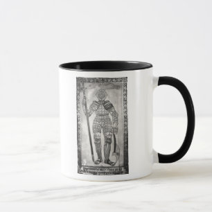 Plakette, welche die Rüstung von Jeanne d'Arc Tasse