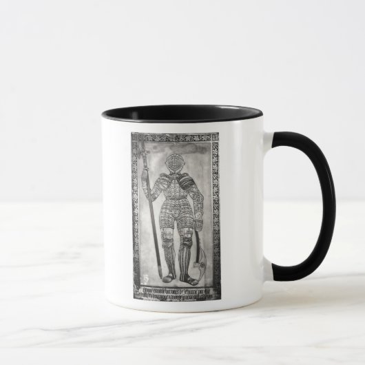 Plakette, welche die Rüstung von Jeanne d'Arc Tasse (Rechts)