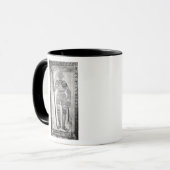 Plakette, welche die Rüstung von Jeanne d'Arc Tasse (Vorderseite Links)