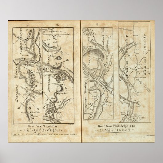 Plan 2 von Philadelphia nach New York Poster (Vorne)