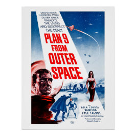 Plan 9 aus dem Weltraum (1957) Poster