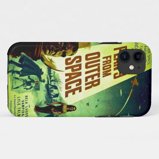 Plan 9 aus dem Weltraum Case-Mate iPhone Hülle (Rückseite (Horizontal))