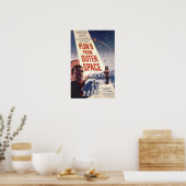 Plan 9 aus dem Weltraum Poster (Küche)