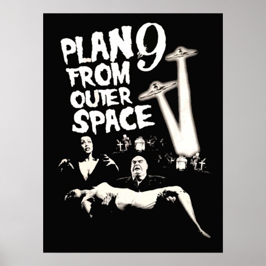 Plan 9 aus dem Weltraum Poster (Vorne)
