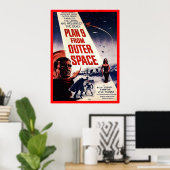 Plan 9 aus dem Weltraum Poster (Heimbüro)